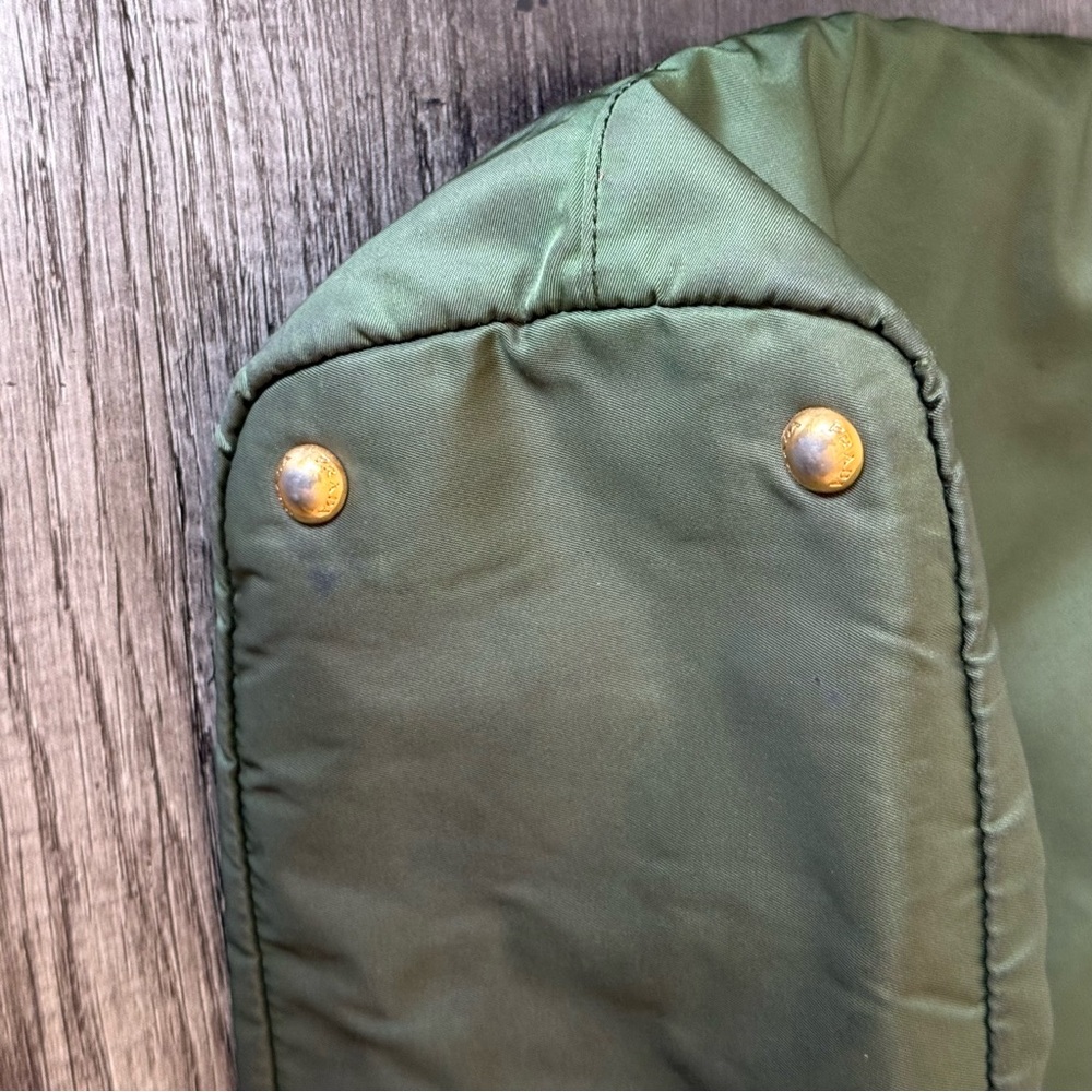 💎AUTHENTIC PRADA NYLON & LEATHER 2 WAY TOTE BAG💎 - Picture 13 of 13